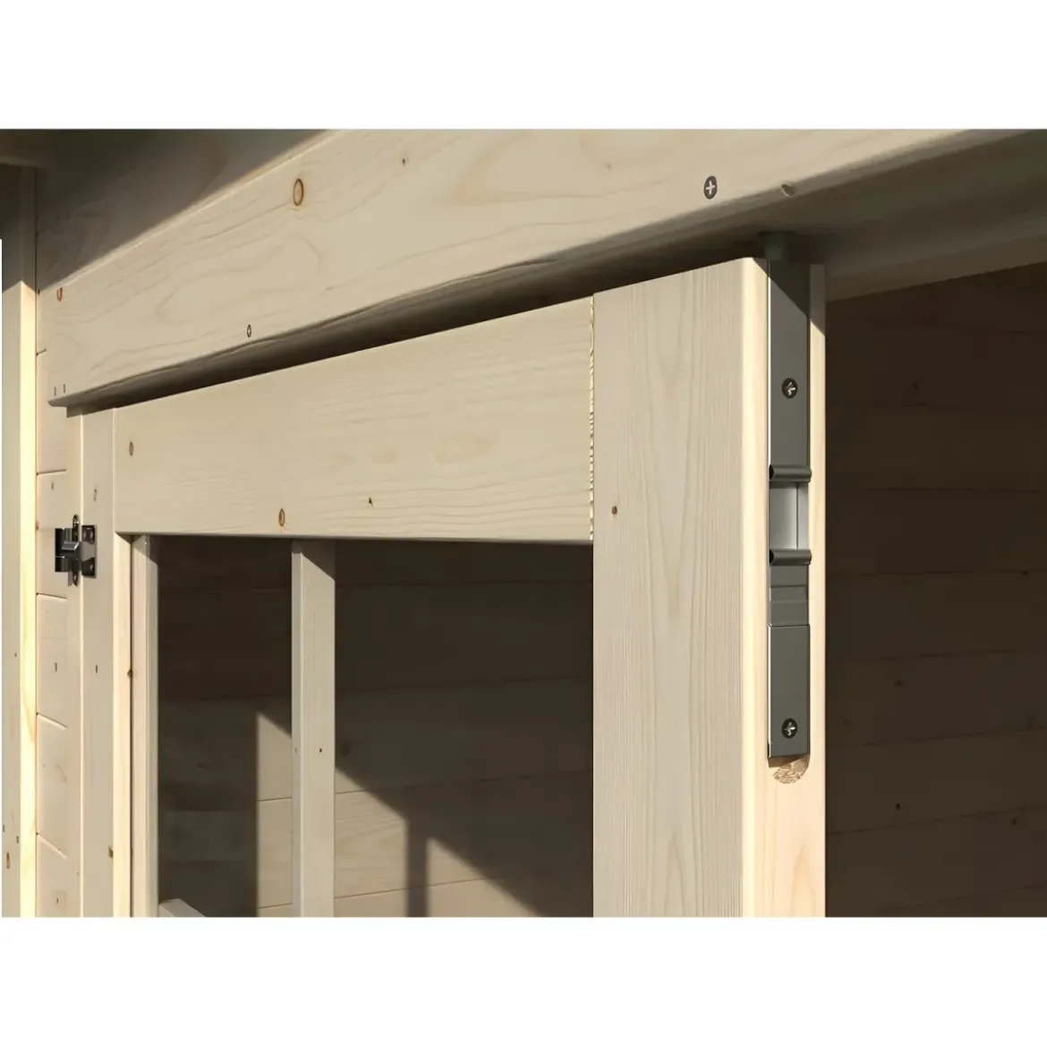 Casetta Rimessa Attrezzi in Legno da Giardino 476x256 cm