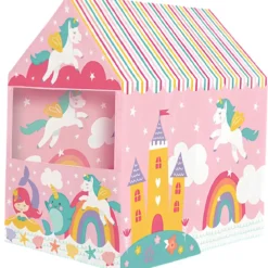 Casetta Tenda da Gioco Bambini Fantasy House 95x72x102 cm Pieghevole