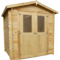 Casetta 2.2x2.2 in Legno 28 mm da Giardino Blockhouse