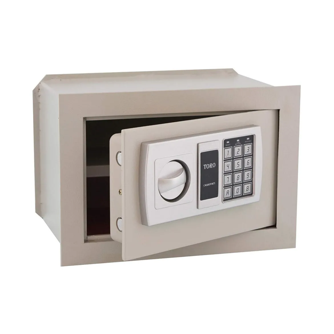 Cassaforte Elettronica Misura XL Combinazione Toro con Chiave Hotel Digitale