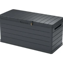 Cassapanca da Esterno in Plastica Impermeabile Baule Lucchettabile
