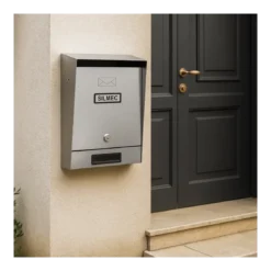 Cassetta Postale in Acciaio Inox per Esterni con Apertura Frontale