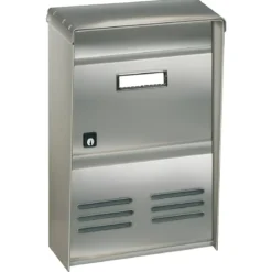 Cassetta Postale in Inox da Esterno Formato Rivista Antigraffio