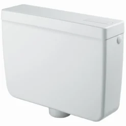 Cassetta WC Bagno Bianca a Muro a Zaino Bassa