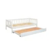 Cassettone Sotto Letto Divano 90x200 Bianco Singolo Estraibile Cameretta Legno