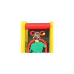 Castello Gonfiabile Gigante Bambini Gioco Scivolo Saltarello Tappeto Elastico