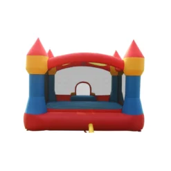 Castello Gonfiabile Gigante Scivolo Gioco Bambini Tappeto Saltarello Medioevo