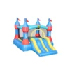 Castello Gonfiabile Grande Scivolo Doppio Gioco per Bambini Tappeto Saltarello