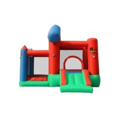 Castello Gonfiabile Musica House Scivolo per Bambini Vasca Palline Saltarello