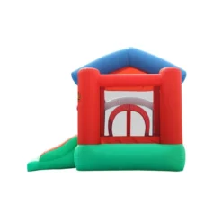Castello Gonfiabile Musica House Scivolo per Bambini Vasca Palline Saltarello