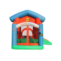 Castello Gonfiabile Musica House Scivolo per Bambini Vasca Palline Saltarello