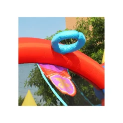 Castello Gonfiabile per Bambini con Scivolo Draghetto Salterello Vasca Palline