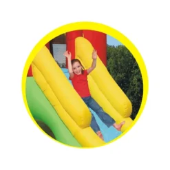 Castello Gonfiabile Scivolo per Bambini Gioco Vasca Palline Giardino Saltarello