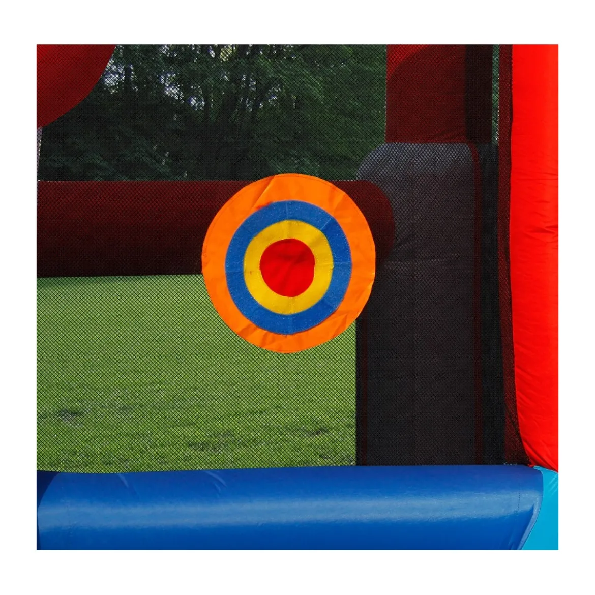 Castello Gonfiabile Scivolo per Bambini Big House Gioco Vasca Palline Saltarello