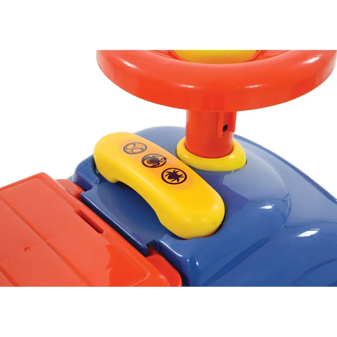 Cavalcabile Bambini Spiderman Marvel Portaoggetti Telefono Giocattolo