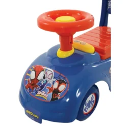 Cavalcabile Bambini Spiderman Marvel Portaoggetti Telefono Giocattolo