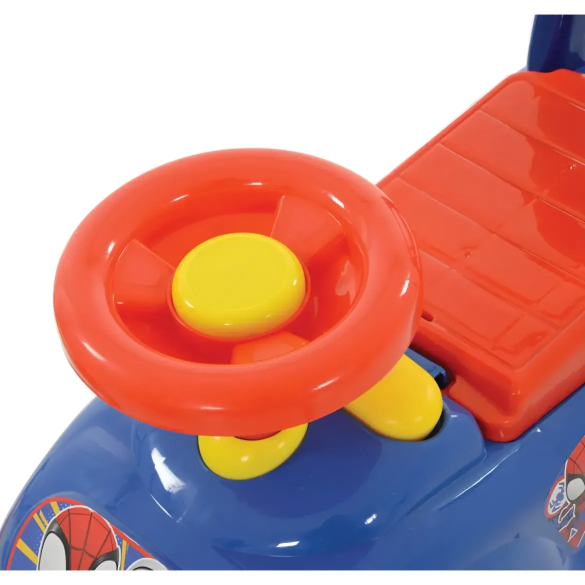 Cavalcabile Bambini Spiderman Marvel Portaoggetti Telefono Giocattolo