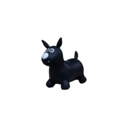 Cavalcabile Gonfiabile Puppy Animaletto Gomma Saltarello Giochi Bimbi No Pompa