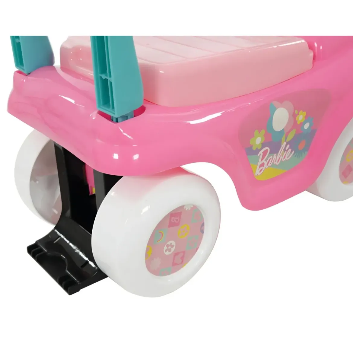 Cavalcabile per Bambini Barbie Rosa Portaoggetti Telefono Giocattolo