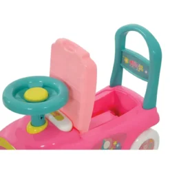 Cavalcabile per Bambini Barbie Rosa Portaoggetti Telefono Giocattolo
