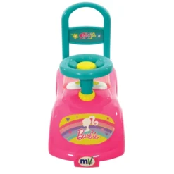 Cavalcabile per Bambini Barbie Rosa Portaoggetti Telefono Giocattolo
