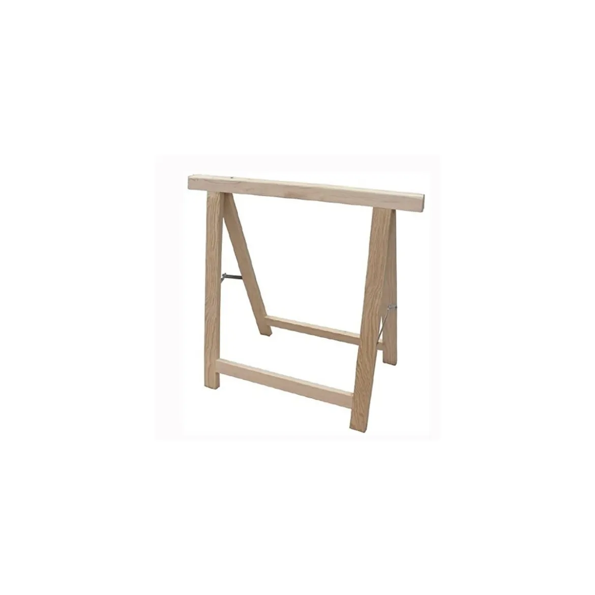 Cavalletto in Legno Portata 100 kg Lavori Pittore Scrivania Officina Pieghevole