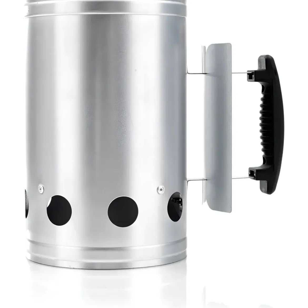 Ciminiera Barbecue Starter BBQ Accendi Fuoco Carbone Carbonella Brace Camino