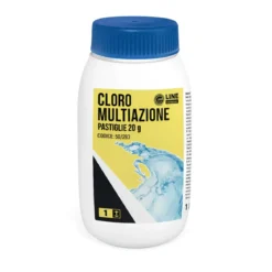 Cloro Piscina 1 kg Pastiglie 20g Multiazione Antialghe Flocculante