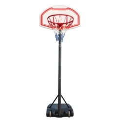 Colonna Basket Regolabile 205-265 cm Piantana Canestro da Esterno