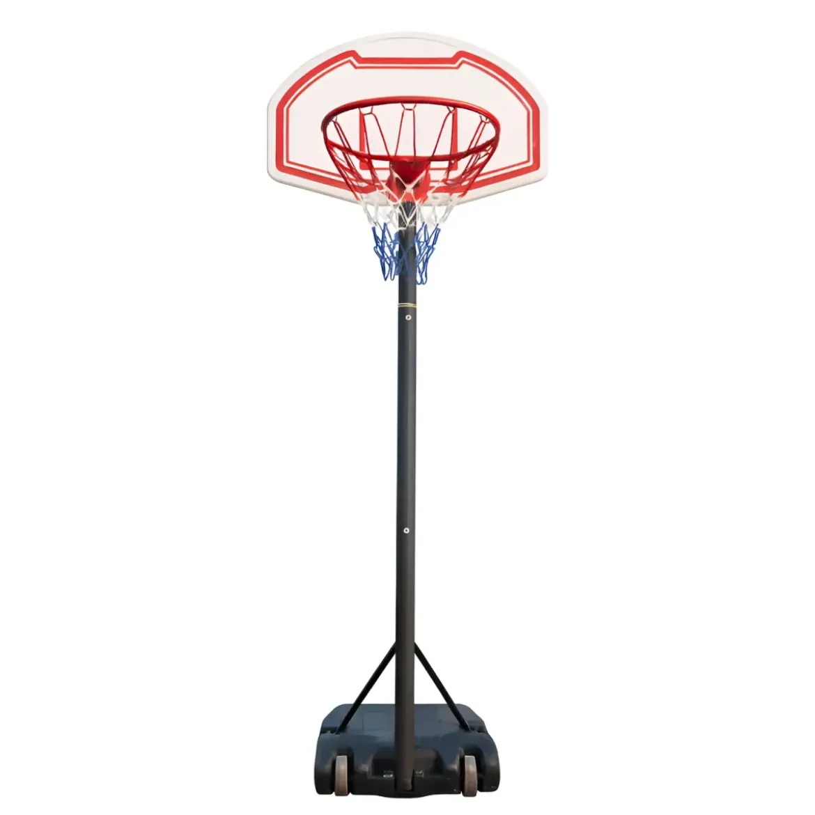 Colonna Basket Regolabile 205-265 cm Piantana Canestro da Esterno