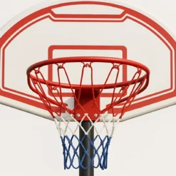 Colonna Basket Regolabile 205-265 cm Piantana Canestro da Esterno