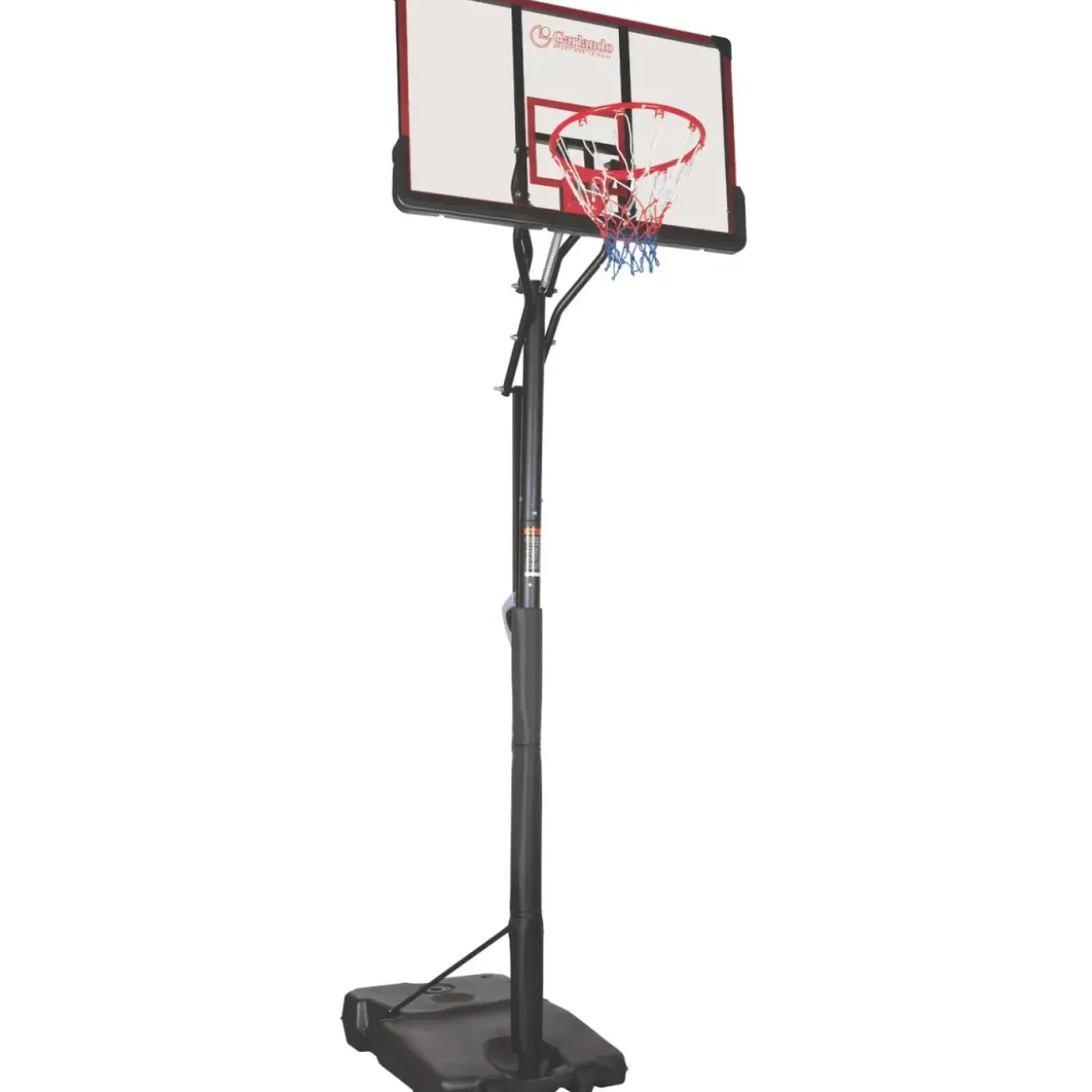 Colonna Basket Regolabile 225-305 Tabellone Acrilico Canestro Zavorra