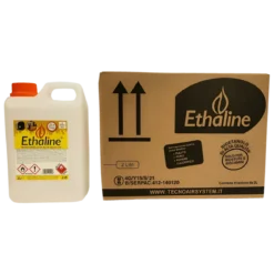Combustibile Bioetanolo 12 Taniche 2L per Biocamini e Biostufe Inodore