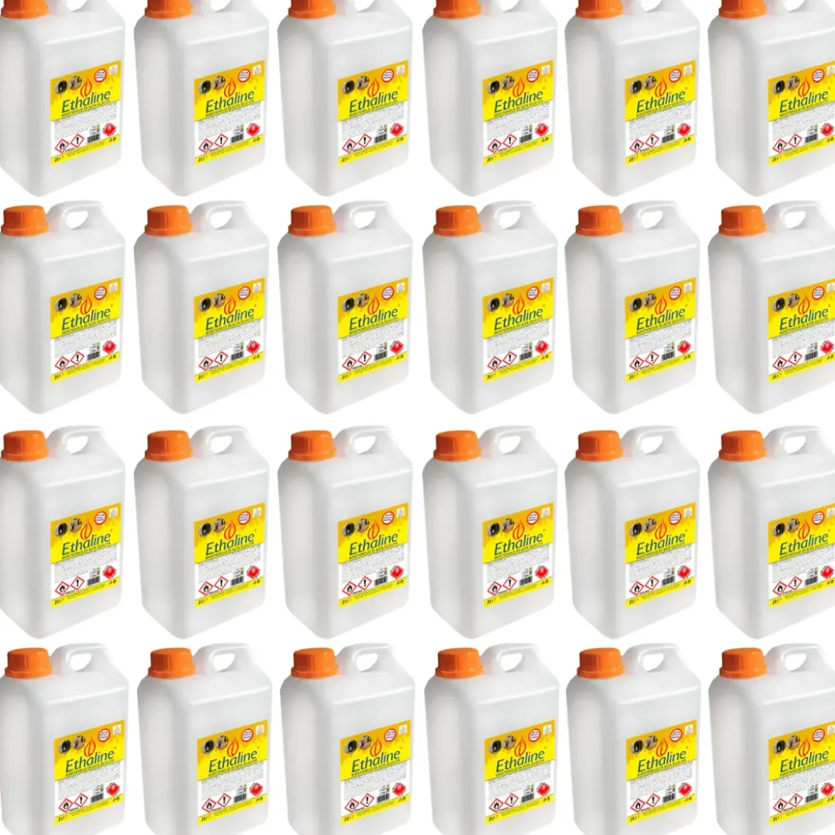 Combustibile Bioetanolo 24 Taniche 2L per Biocamini e Biostufe Inodore