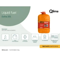 Combustibile Liquido Universale Stufe 4 Taniche 20L Tanica Riciclabile