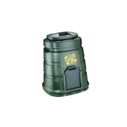Compostiera da Giardino in Plastica Bio Compost Bidone Compostaggio Eco 300 Lt