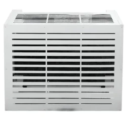 Copri Condizionatore da Esterno Alluminio Bianco 86x44x68 Resistente