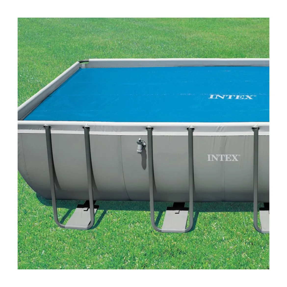 Copri Piscina Telo Termico 400x200 Rettangolare Copertura Intex Frame Solare