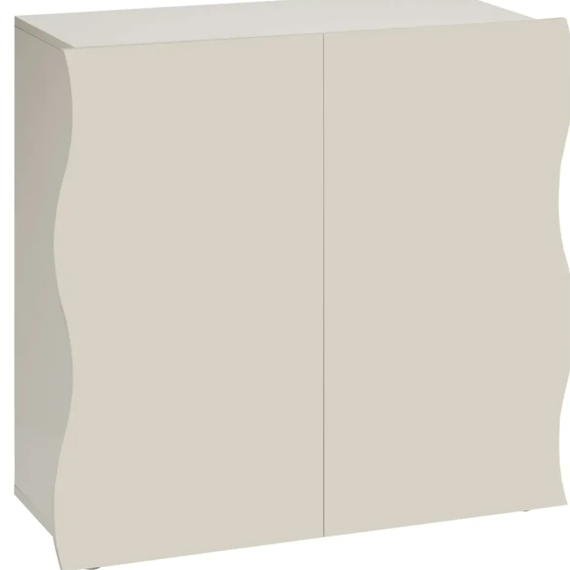 Credenza Multiuso 2 Ante Battenti Beige Cachemire Madia in Legno