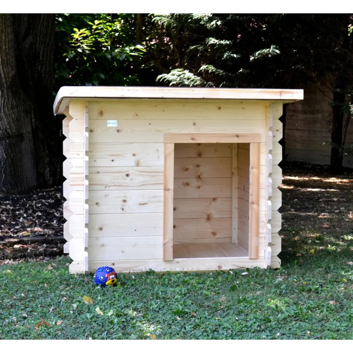Cuccia in Legno per Cani Taglia Media Piccola da Esterno Giardino