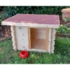 Cuccia in Legno per Cani Taglia Piccola da Esterno Giardino Inverno