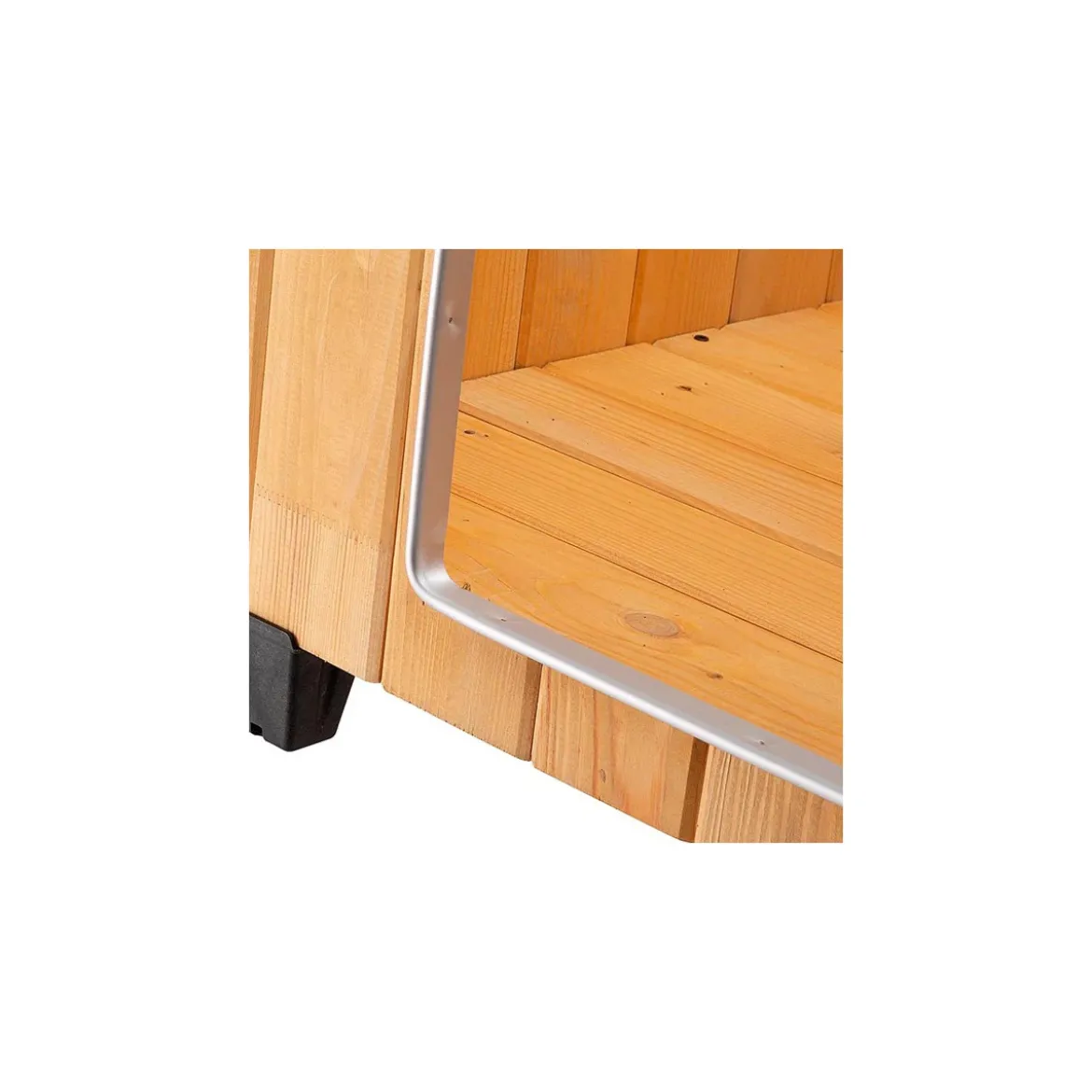 Cuccia per Cani in Legno Grande 89,5x111,5x90 da Esterno
