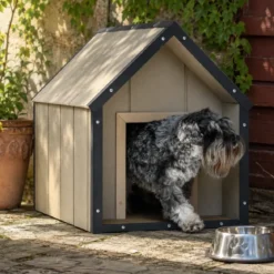 Cuccia per Cani in Legno 10 mm Taglia Media 95x54x68 cm LP SmartSide