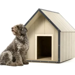 Cuccia per Cani in Legno 10 mm Taglia Grande 116x77x94 cm LP SmartSide