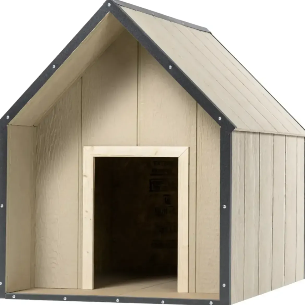 Cuccia per Cani in Legno 10 mm Taglia Grande 116x77x94 cm LP SmartSide