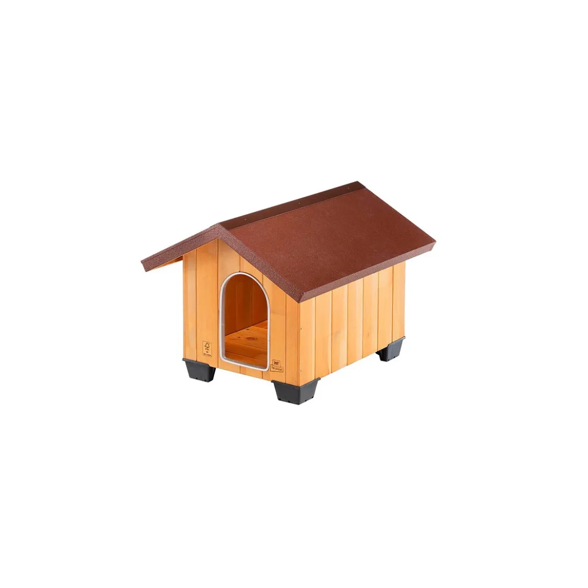 Cuccia per Cani Piccola 60,5x73,5x54,5 cm in legno da Esterno