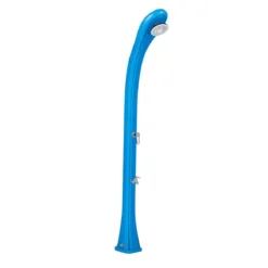 Doccia Riscaldamento Solare 28 litri Blu da Giardino Miscelatore Esterno Piscina