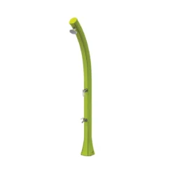 Doccia Solare per Esterno 28 lt Soffione Rotondo Miscelatore da Giardino Piscina