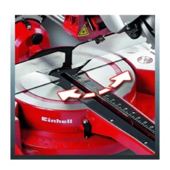 Einhell Troncatrice Denti Lama da Banco Tavolo Professionale Radiale Legno
