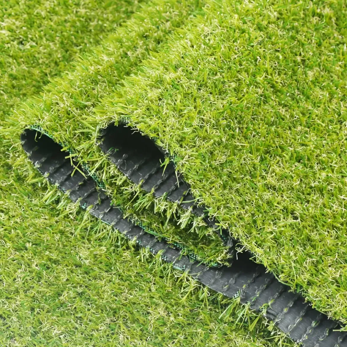 Erba Sintetica Drenante 20 mm 1x10 m Prato Verde Realistico da Esterno